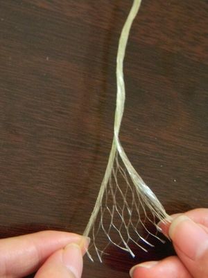 Webbing And Sewing Polypropylene Twine / PP Split Fibrillated Yarn 1000D~8000D