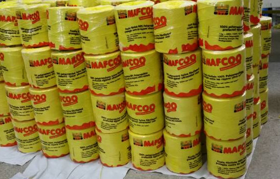 2mm Yellow PP Baler Twine Fibrillated 2g/M 250g 500g 1000g 2000g
