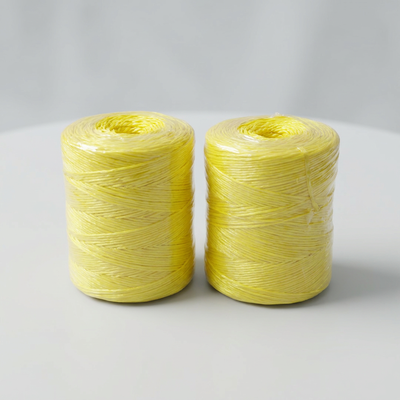 Recyclable Fibrillated PP Twine For Agricultural Plant Tying