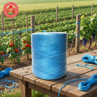 Anti Rot UV Stabilized Fibrillated PP Twine For Crop Trellising