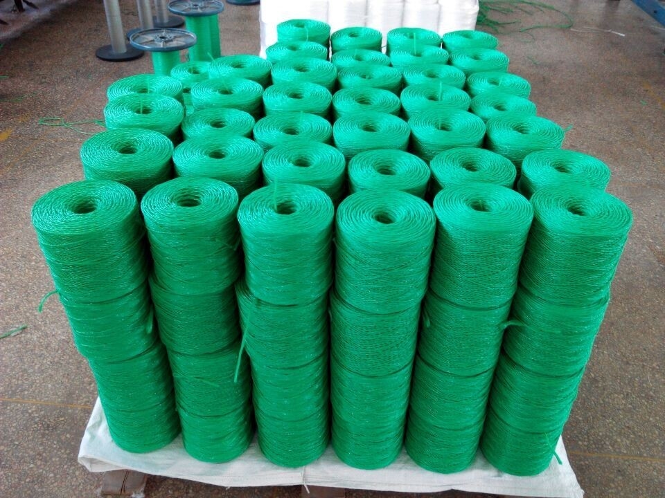 Mexico UV Additive Raffia Twine Packing Rope 1200m/Kg 1000m/Kg Twisted High Tenacity