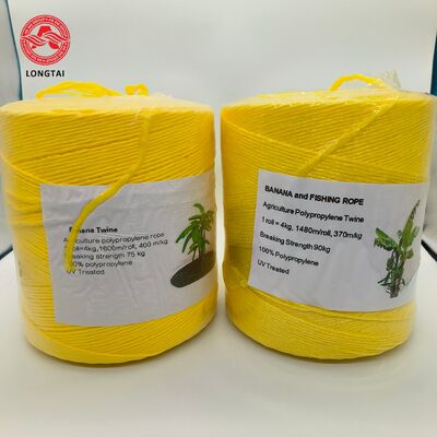 Resistenza ai raggi UV resistente ad alta resistenza alla trazione PP Twine con lunghezza personalizzabile per la ballerina per fieno