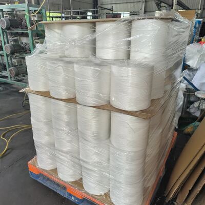 Filato PP 5000D per cucire borse Jumbo, densità lineare 4750-5250D, resistenza alla rottura 25 kgf