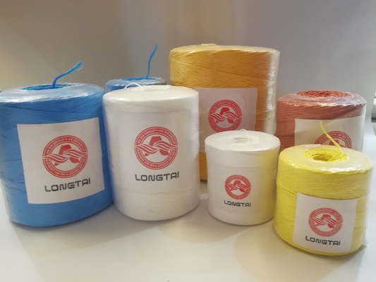 330 m/kg Twine di polipropilene PP originale additivo UV fibrillato Twine di ballerina 1600M 1 bobina